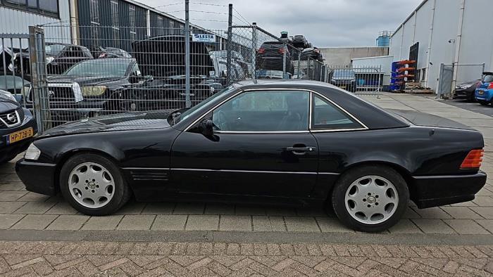 Mercedes SL 6.0 600 SL, SL-600 V12 48V Sloopvoertuig (1995, Zwart)