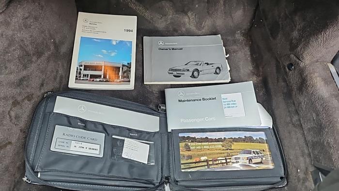 Mercedes SL 6.0 600 SL, SL-600 V12 48V Sloopvoertuig (1995, Zwart)