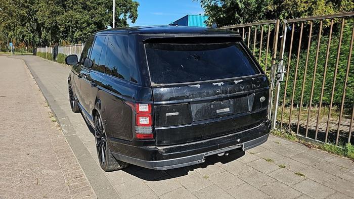 Landrover Range Rover Sport 5.0 V8 32V Supercharged Samochód złomowany (2014, Czarny)
