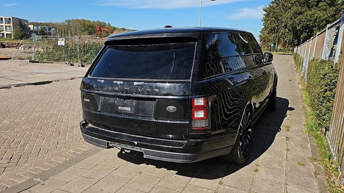 Landrover Range Rover Sport 5.0 V8 32V Supercharged Samochód złomowany (2014, Czarny)