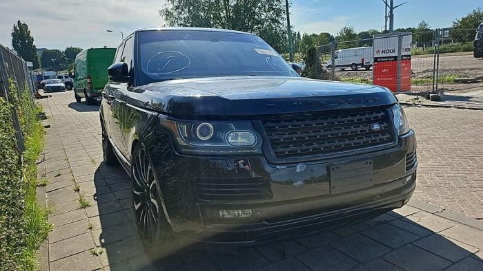 Landrover Range Rover Sport 5.0 V8 32V Supercharged Samochód złomowany (2014, Czarny)