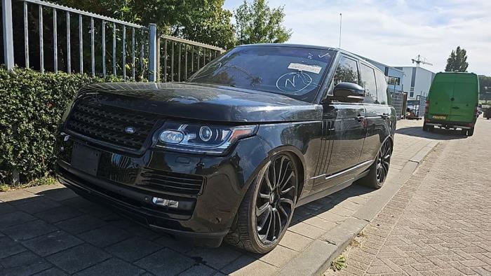 Landrover Range Rover Sport 5.0 V8 32V Supercharged Samochód złomowany (2014, Czarny)