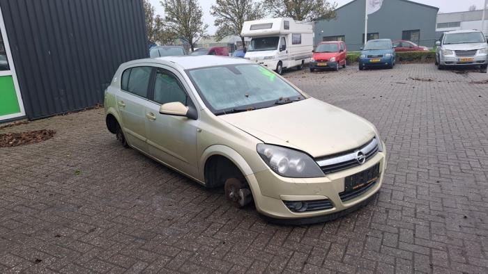 Opel Astra H 1.6 16V Twinport Sloopvoertuig (2004, Geel)