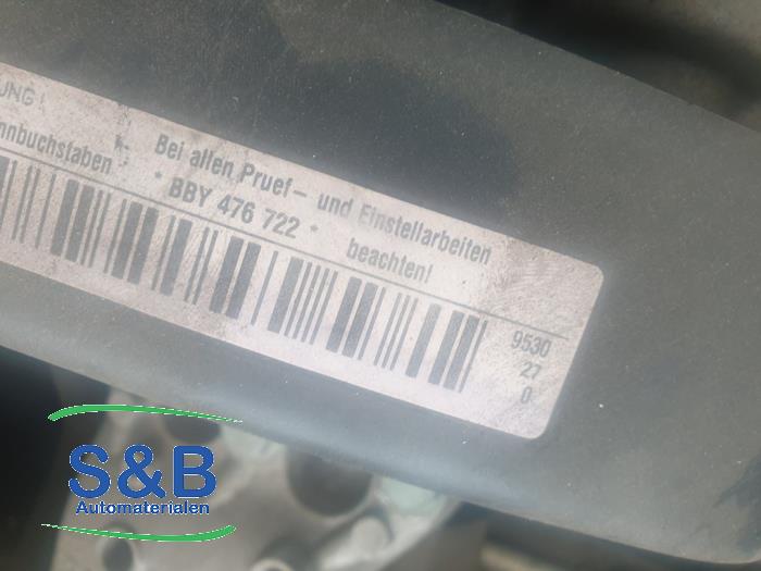 Volkswagen Polo IV 1.4 16V Sloopvoertuig (2004, Zwart)