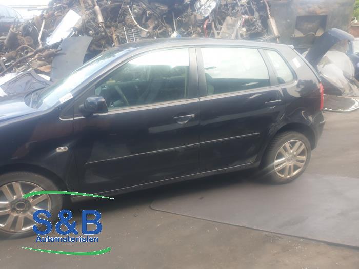 Volkswagen Polo IV 1.4 16V Sloopvoertuig (2004, Zwart)