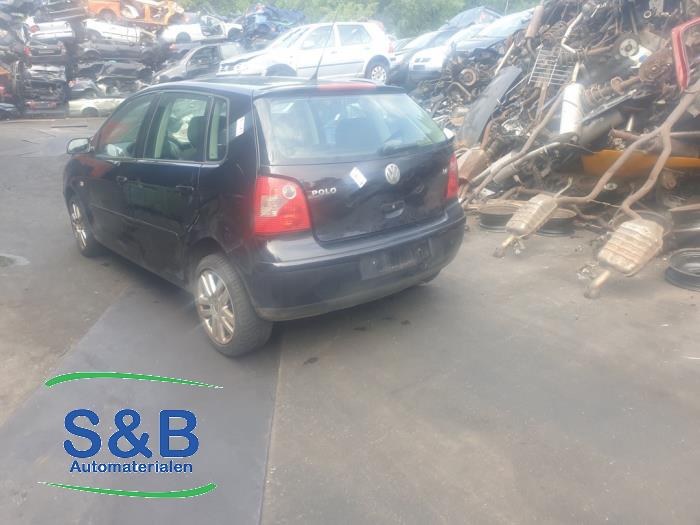 Volkswagen Polo IV 1.4 16V Sloopvoertuig (2004, Zwart)