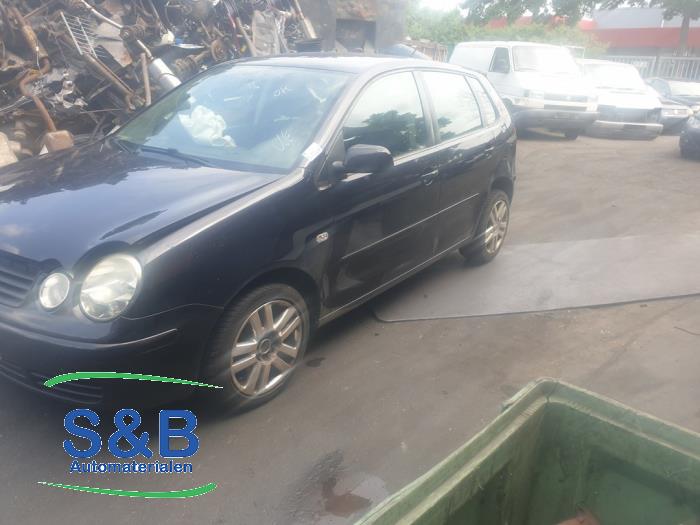 Volkswagen Polo IV 1.4 16V Sloopvoertuig (2004, Zwart)