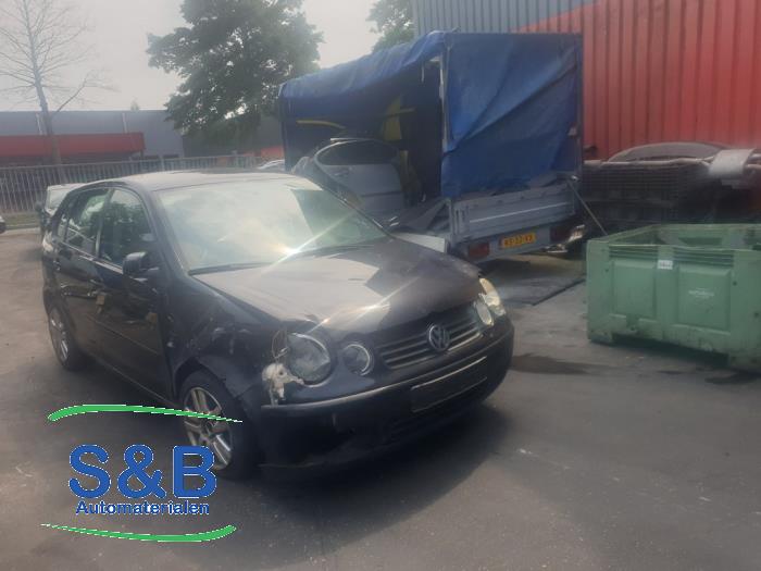 Volkswagen Polo IV 1.4 16V Sloopvoertuig (2004, Zwart)
