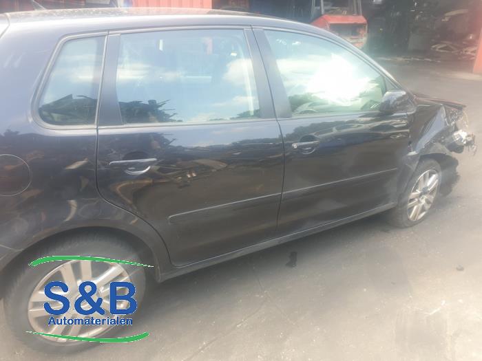 Volkswagen Polo IV 1.4 16V Sloopvoertuig (2004, Zwart)