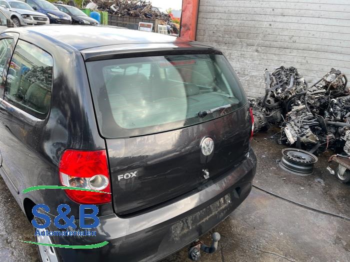 Volkswagen Fox 1.2 Skrotfordon (2007, ZWART)