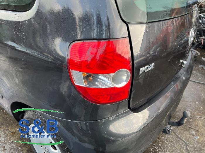 Volkswagen Fox 1.2 Skrotfordon (2007, ZWART)