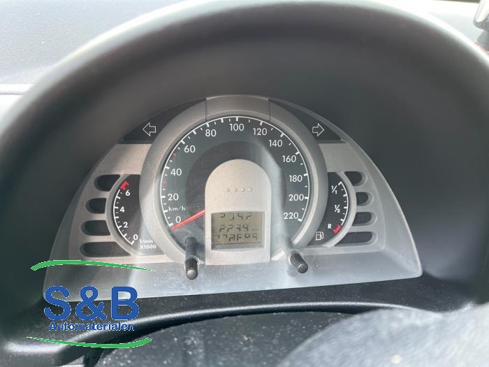 Volkswagen Fox 1.2 Skrotfordon (2007, ZWART)