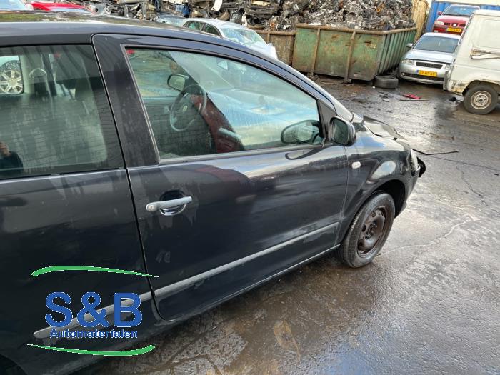 Volkswagen Fox 1.2 Skrotfordon (2007, ZWART)