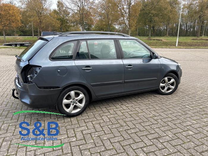 Skoda Fabia II Combi 1.2 TDI 12V Greenline Sloopvoertuig (2010, Grijs)