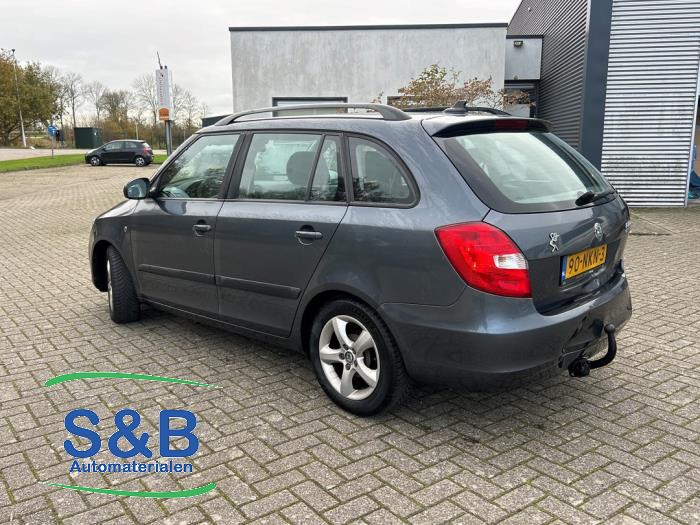 Skoda Fabia II Combi 1.2 TDI 12V Greenline Sloopvoertuig (2010, Grijs)