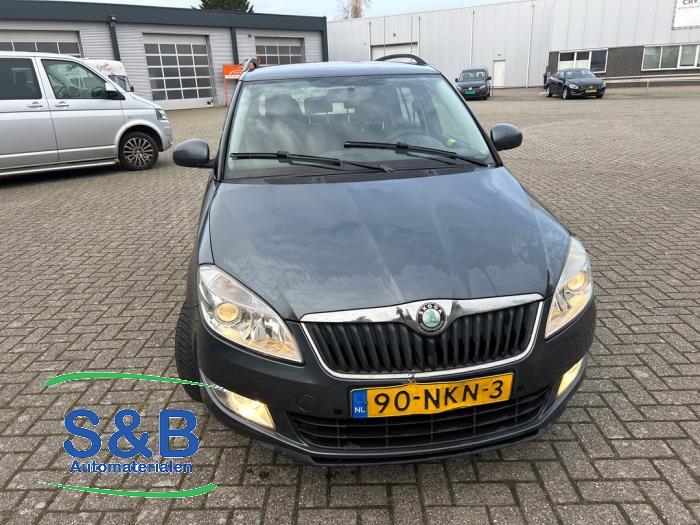 Skoda Fabia II Combi 1.2 TDI 12V Greenline Sloopvoertuig (2010, Grijs)