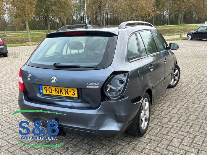 Skoda Fabia II Combi 1.2 TDI 12V Greenline Sloopvoertuig (2010, Grijs)