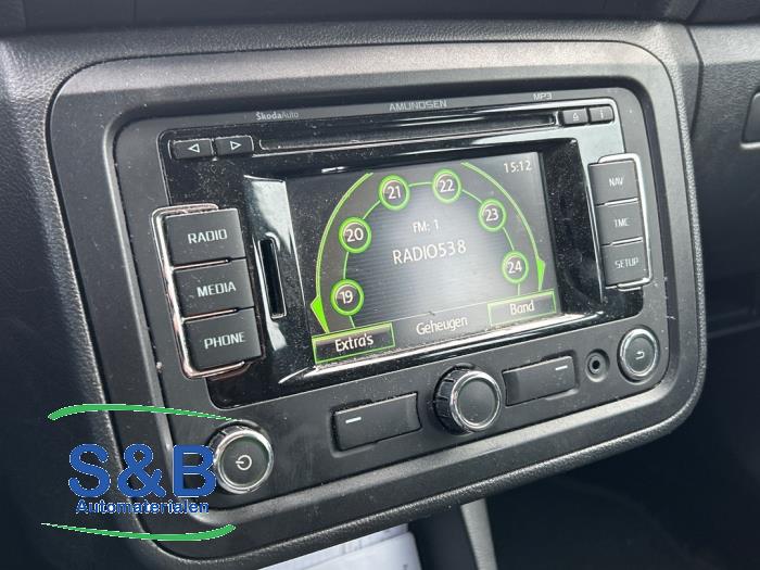 Skoda Fabia II Combi 1.2 TDI 12V Greenline Sloopvoertuig (2010, Grijs)