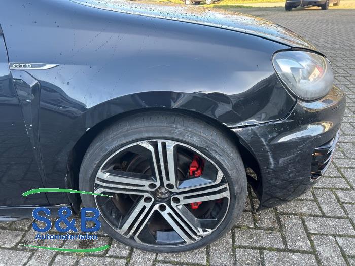 Volkswagen Golf VI 2.0 GTD 16V Sloopvoertuig (2010, Zwart)