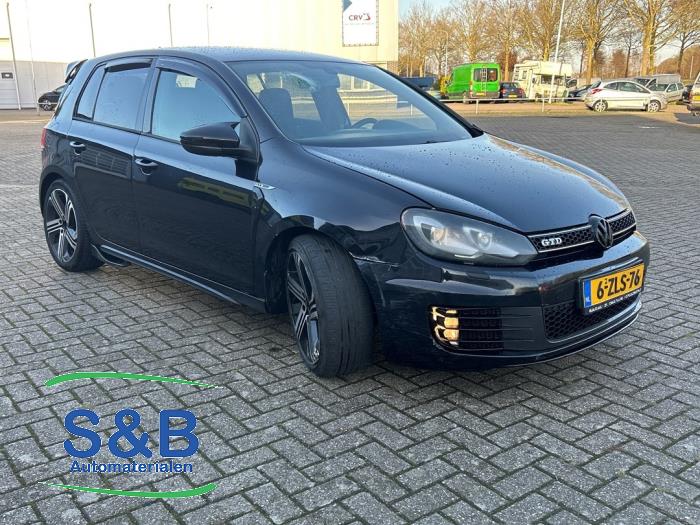 Volkswagen Golf VI 2.0 GTD 16V Sloopvoertuig (2010, Zwart)