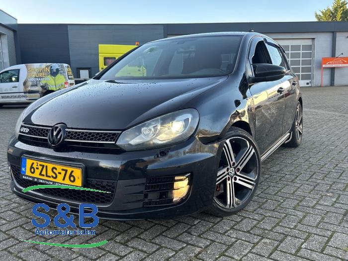 Volkswagen Golf VI 2.0 GTD 16V Sloopvoertuig (2010, Zwart)