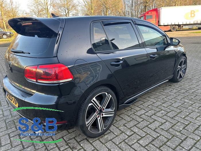 Volkswagen Golf VI 2.0 GTD 16V Sloopvoertuig (2010, Zwart)