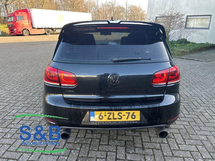 Volkswagen Golf VI 2.0 GTD 16V Sloopvoertuig (2010, Zwart)