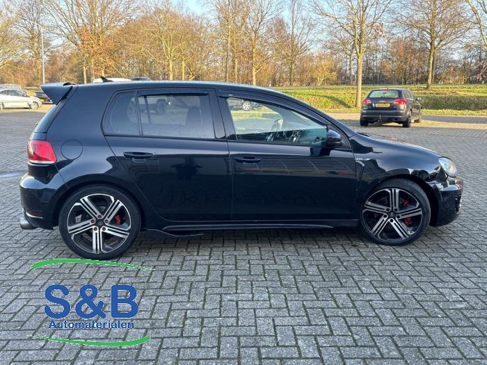 Volkswagen Golf VI 2.0 GTD 16V Sloopvoertuig (2010, Zwart)