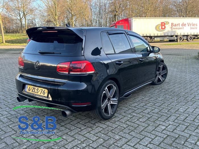 Volkswagen Golf VI 2.0 GTD 16V Sloopvoertuig (2010, Zwart)