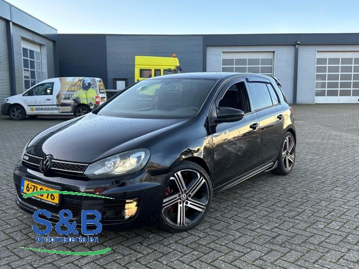 Volkswagen Golf VI 2.0 GTD 16V Sloopvoertuig (2010, Zwart)