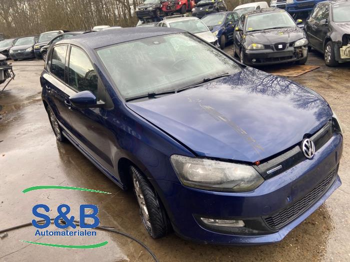Volkswagen Polo V 1.2 TDI 12V BlueMotion Skrotfordon (2011, BLAUW)