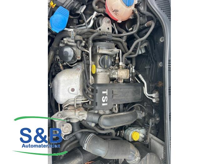 Skoda Rapid 1.2 TSI Sloopvoertuig (2014, Zwart)