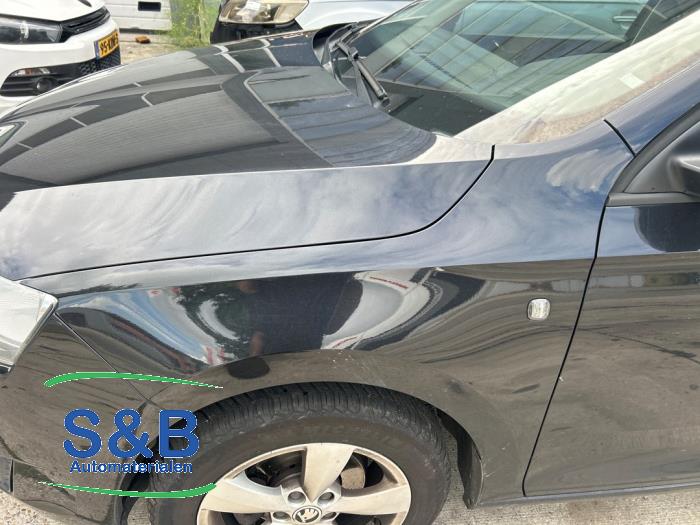 Skoda Rapid 1.2 TSI Sloopvoertuig (2014, Zwart)