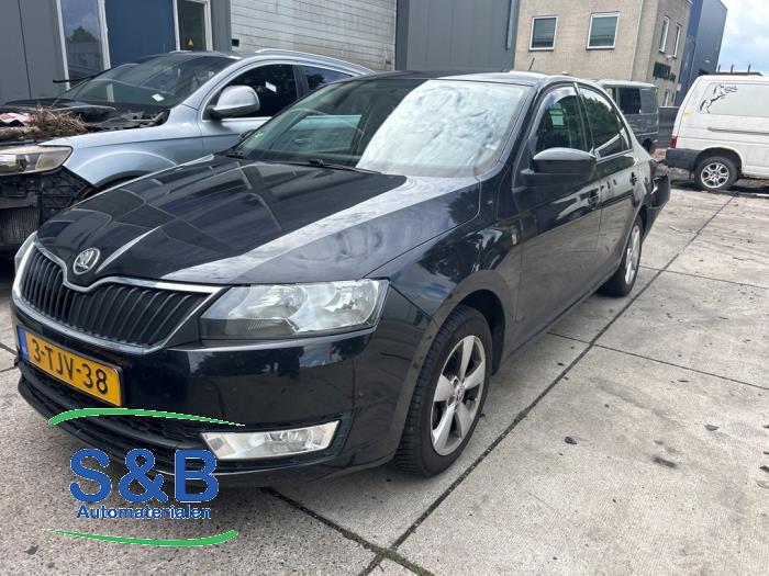 Skoda Rapid 1.2 TSI Sloopvoertuig (2014, Zwart)