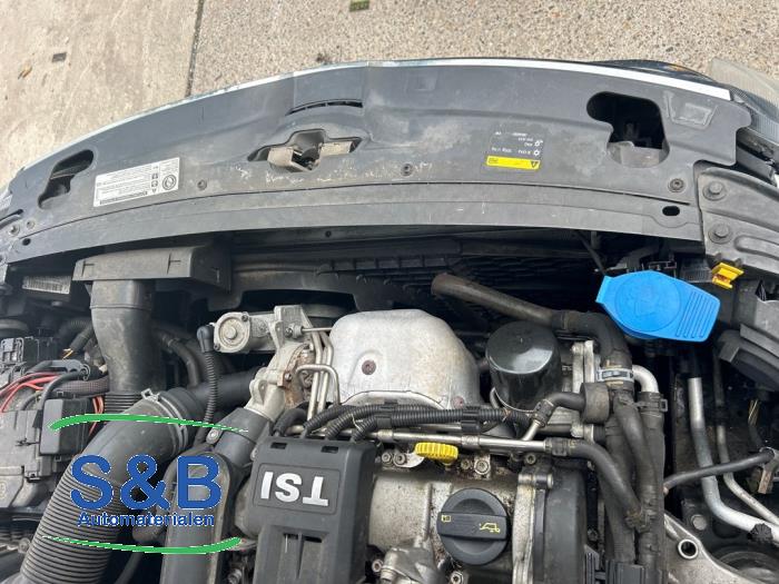 Skoda Rapid 1.2 TSI Sloopvoertuig (2014, Zwart)