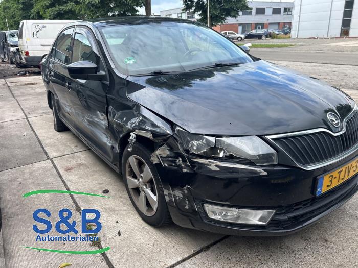 Skoda Rapid 1.2 TSI Sloopvoertuig (2014, Zwart)