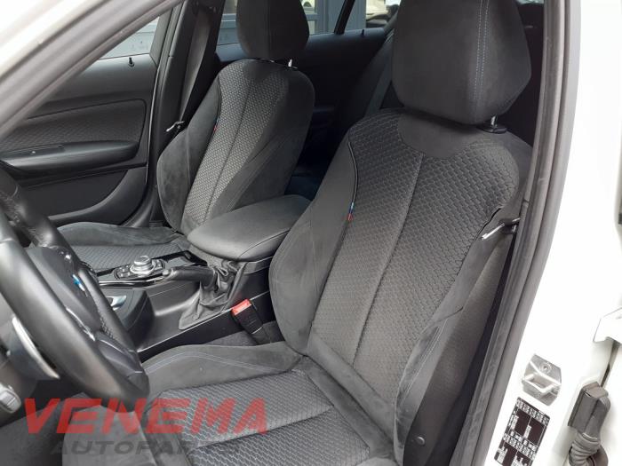 BMW 1 serie 120d TwinPower Turbo 2.0 16V Samochód złomowany (2017, Bialy)