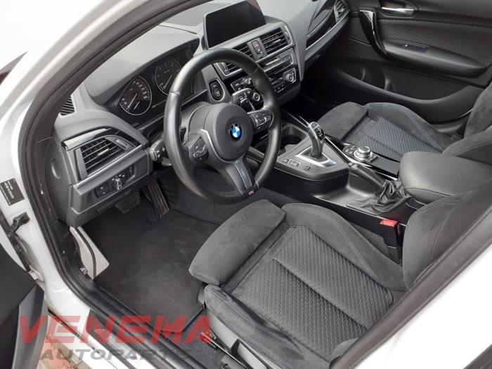 BMW 1 serie 120d TwinPower Turbo 2.0 16V Samochód złomowany (2017, Bialy)