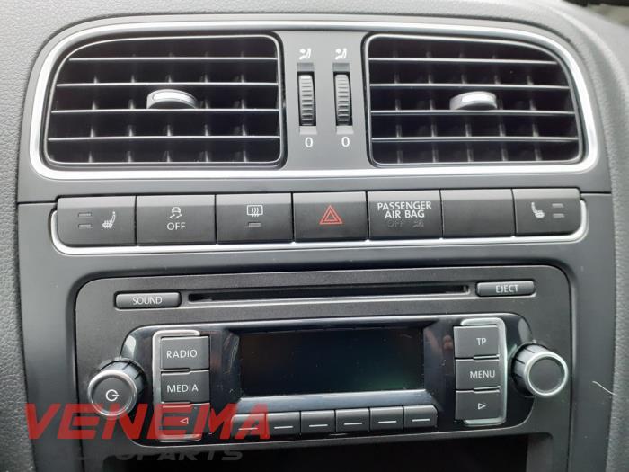 Volkswagen Polo V 1.2 TDI 12V BlueMotion Skrotfordon (2012, WIT)