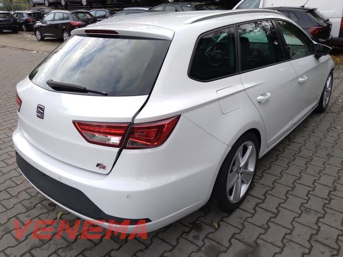 Seat Leon ST 2.0 TDI FR 16V Sloopvoertuig (2017, Wit)