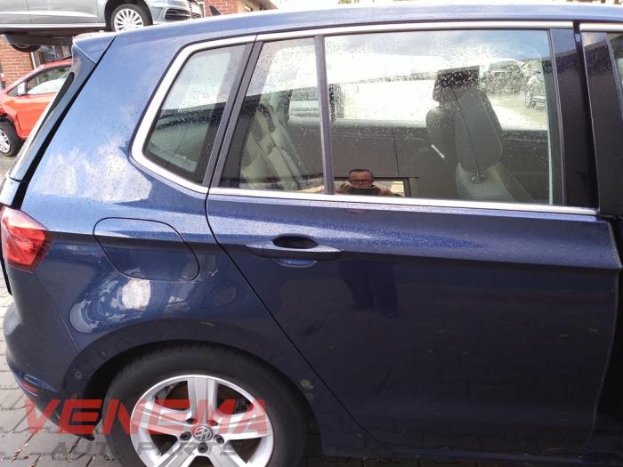 Volkswagen Golf Sportsvan 1.4 TSI 16V Sloopvoertuig (2017, Metallic, Blauw)