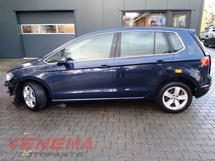 Volkswagen Golf Sportsvan 1.4 TSI 16V Sloopvoertuig (2017, Metallic, Blauw)