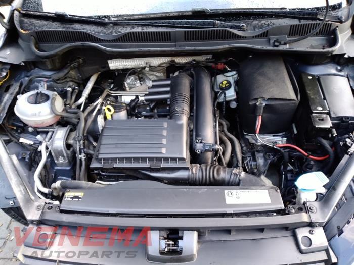 Volkswagen Golf Sportsvan 1.4 TSI 16V Sloopvoertuig (2017, Metallic, Blauw)