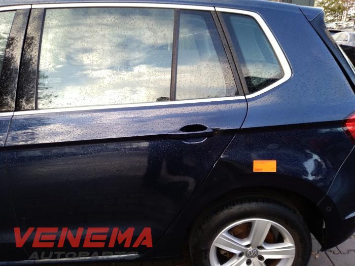 Volkswagen Golf Sportsvan 1.4 TSI 16V Sloopvoertuig (2017, Metallic, Blauw)