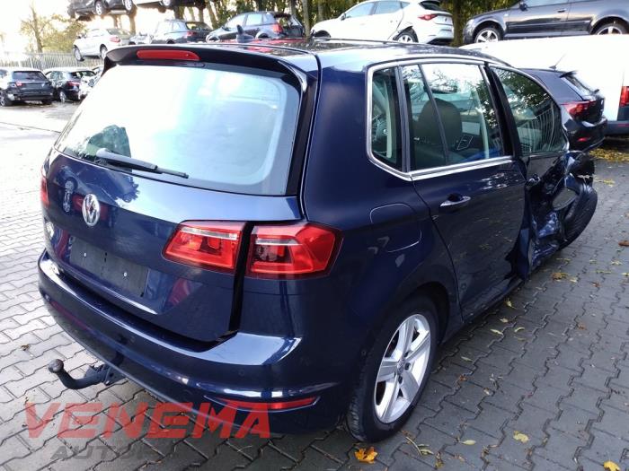 Volkswagen Golf Sportsvan 1.4 TSI 16V Sloopvoertuig (2017, Metallic, Blauw)