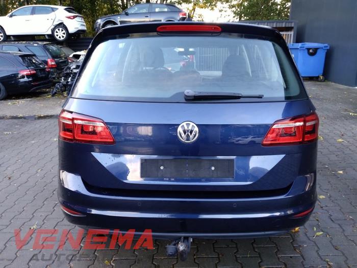 Volkswagen Golf Sportsvan 1.4 TSI 16V Sloopvoertuig (2017, Metallic, Blauw)