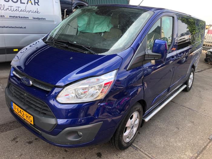Ford Transit Custom 2.0 TDCi 16V Eco Blue 130 Sloopvoertuig (2017, Metallic, Blauw)