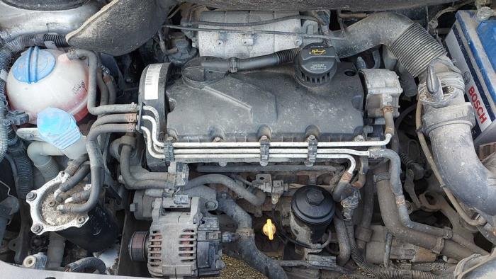 Volkswagen Caddy III 2.0 SDI Sloopvoertuig (2006, Geel)