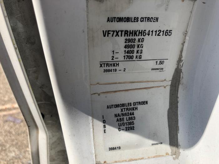 Citroen Jumpy 2.0 HDI 120 16V Sloopvoertuig (2008, Wit)