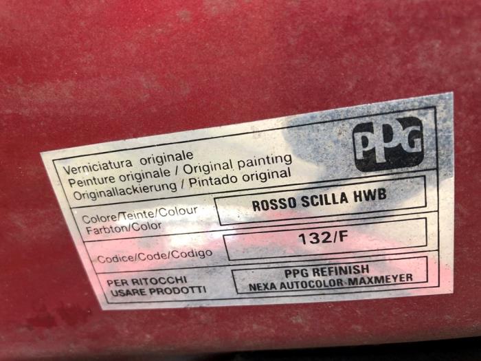 Fiat Punto II 1.4 16V Sloopvoertuig (2004, Rood)